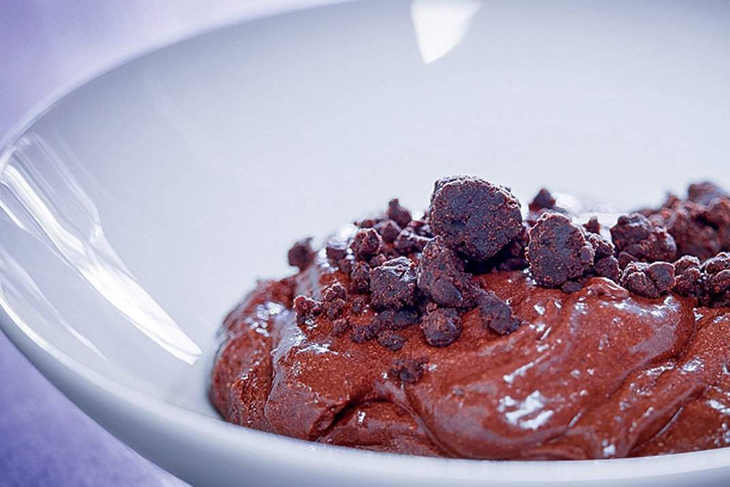 Dark Valrohna Chocolate Mousse (2 portions)-Steersons steakhouse-add ons,desert,steersons,store_steersons